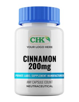 Private Label Cinnamon 200mg Supplement Manufacturing