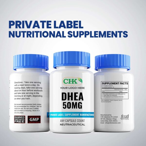 Private Label DHEA 50mg Manufacturer - Image 3