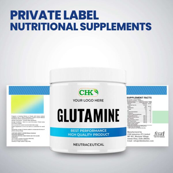 Private Label Glutamine Powder Manufacturer - Image 2