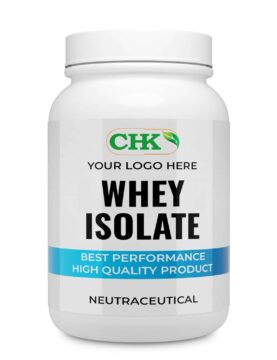 Private Label Isolate Whey Protein Powder Supplement Manufacturer