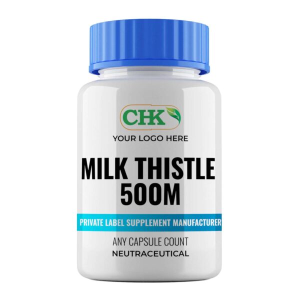 Private Label Milk Thistle 500mg Manufacturer - Image 2