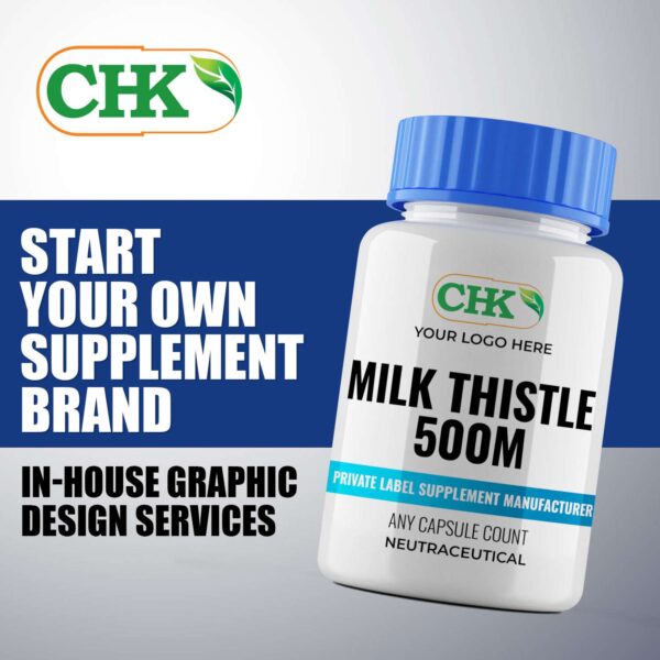 Private Label Milk Thistle 500mg Manufacturer - Image 4