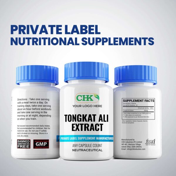 Private Label Tongkat Ali Extract 400mg Manufacturer - Image 3