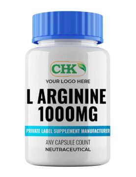 Private Label L Arginine 1000mg Supplement Manufacturing