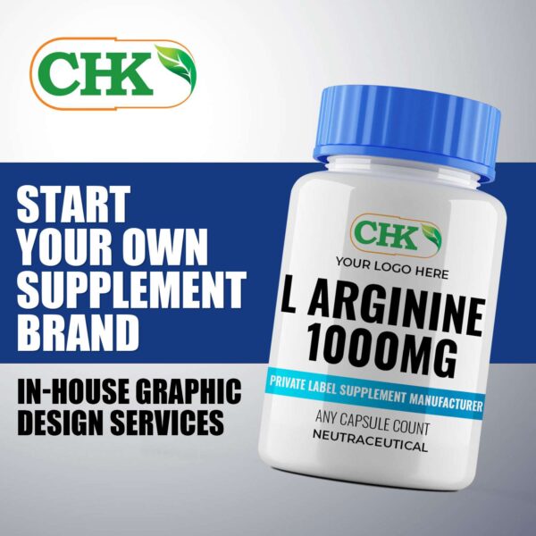 Private Label L Arginine 1000mg Manufacturer - Image 3