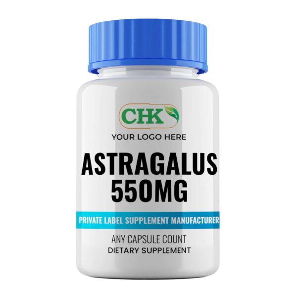 Private Label Astragalus Capsules 550mg Capsules Manufacturer - Image 2