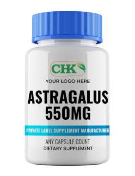 Private Label Astragalus Capsules 550mg Capsules Manufacturer