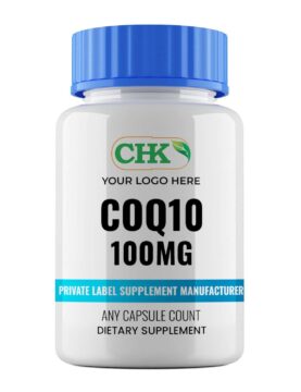 Private Label CoQ10 100mg Capsules Manufacturer
