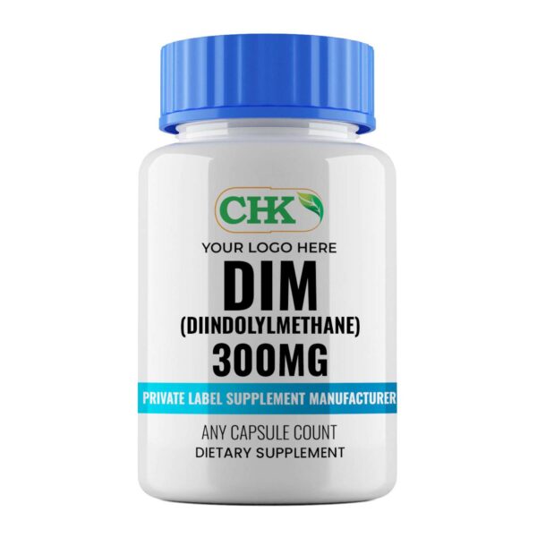 Private Label DIM (Diindolylmethane) 300mg Capsules Manufacturer - Image 2