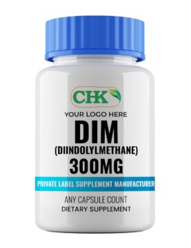 Private Label DIM (Diindolylmethane) 300mg Capsules Manufacturer