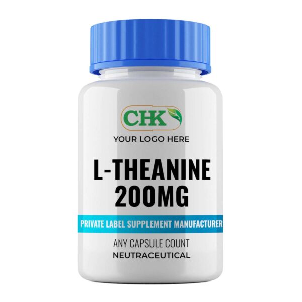 Private Label L-Theanine 200mg Capsules Manufacturer - Image 2