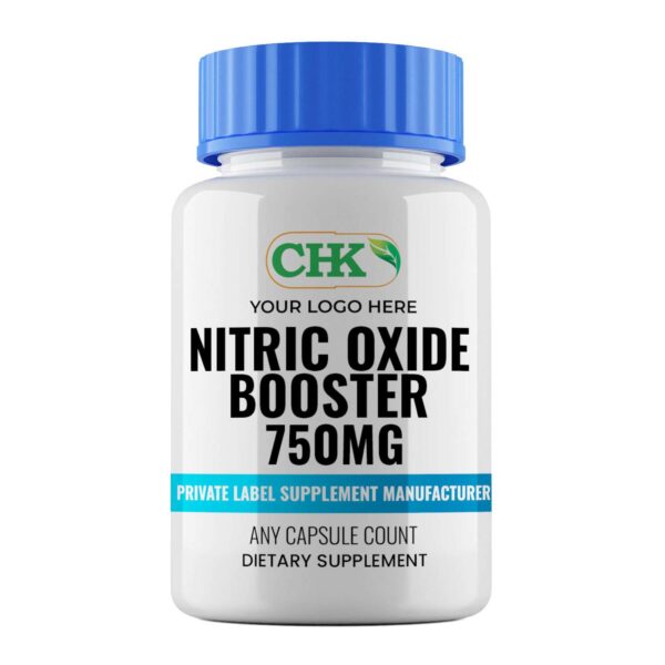 Private Label Nitric Oxide Booster 750mg Capsules Manufacturer - Image 2