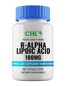 Private Label R-Alpha Lipoic Acid 100mg Capsules Manufacturer