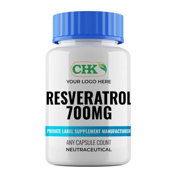 Private Label Resveratrol 700mg Capsules Manufacturer - Image 2