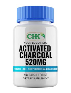 Private Label Activated Charcoal 120 Capsules Capsules Manufacturer