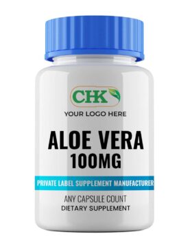Private Label Aloe Vera 100mg Capsules Manufacturer