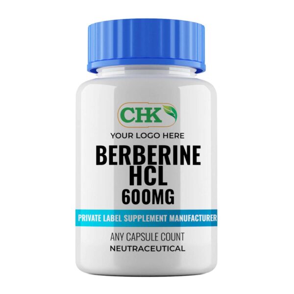 Private Label Berberine HCl 600mg Capsules Manufacturer - Image 2