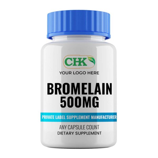 Private Label Bromelain 500mg Capsules Manufacturer - Image 2