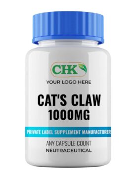 Private Label Cat's Claw Capsules 1000mg