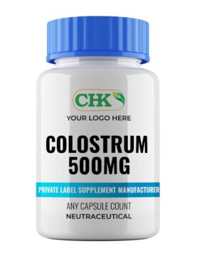 Private Label Colostrum Capsules 500mg Capsules Manufacturer