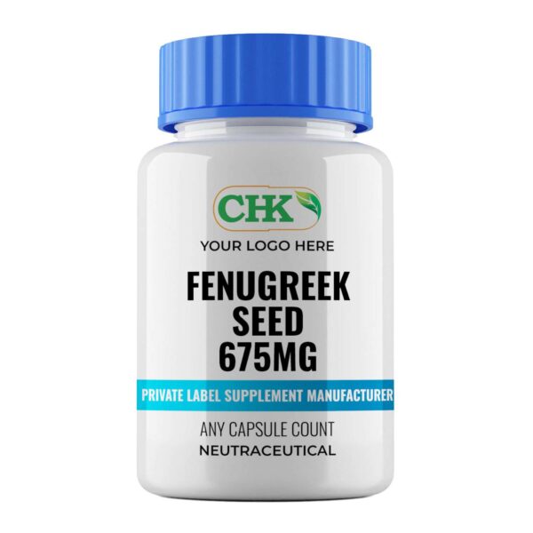 Private Label Fenugreek Seed, 675mg Manufacturer - Image 2