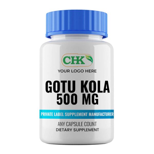 Private Label Gotu Kola 500 MG Capsules Manufacturer - Image 2