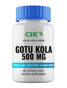 Private Label Gotu Kola 500 MG Capsules Manufacturer