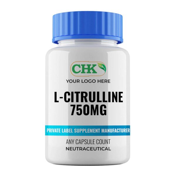 Private Label Citrulline Malate 750mg Capsules Manufacturer - Image 2