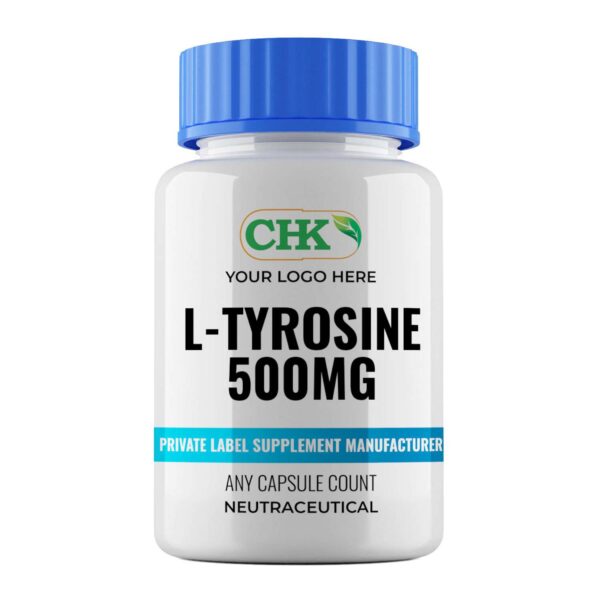 Private Label L-Tyrosine 500mg Capsules Manufacturer - Image 2