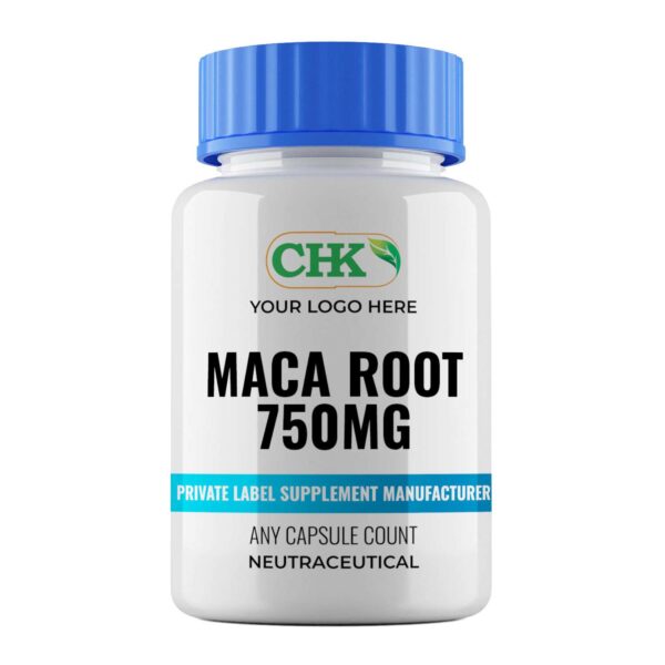 Private Label Maca Root 750mg Capsules Manufacturer - Image 2