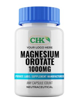 Private Label Magnesium Orotate 1000mg Capsules Manufacturer