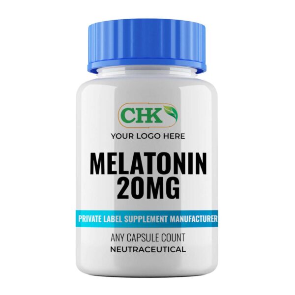 Private Label Melatonin 20mg Capsules Manufacturer - Image 2