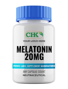 Private Label Melatonin 20mg Capsules Manufacturer
