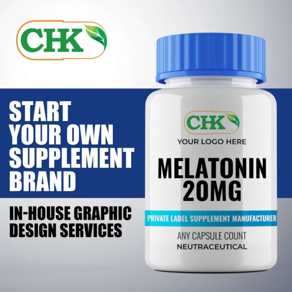Private Label Melatonin 20mg Capsules Manufacturer - Image 3