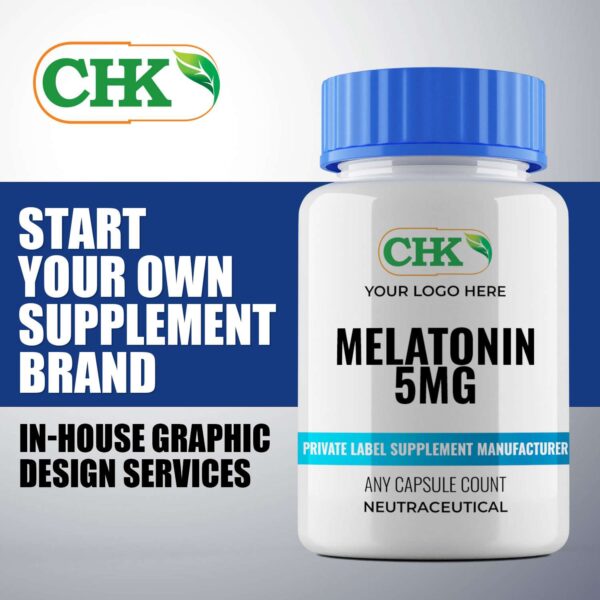 Private Label Melatonin 5mg Capsules Manufacturer - Image 3