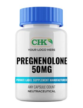 Private Label Pregnenolone 50mg Capsules Manufacturer