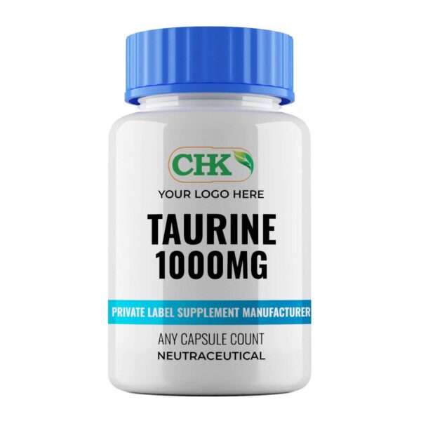 Private Label Taurine 1000mg Capsules Manufacturer - Image 2