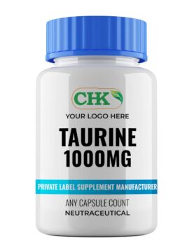 Private Label Taurine 1000mg Capsules Manufacturer