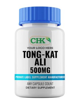 Private Label Tong-kat Ali 500mg Capsules Manufacturer