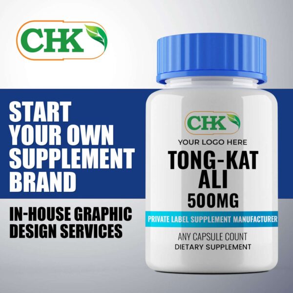 Private Label Tong-kat Ali 500mg Capsules Manufacturer - Image 3