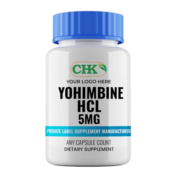 Private Label Yohimbine HCl 5mg Capsules Manufacturer - Image 2