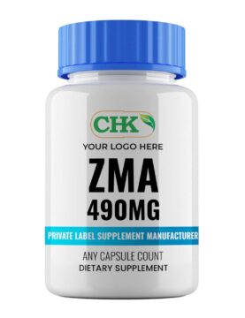 Private Label ZMA 490mg Capsules Manufacturer